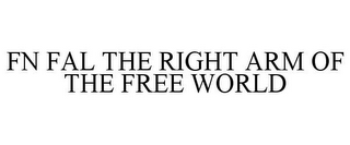 FN FAL THE RIGHT ARM OF THE FREE WORLD