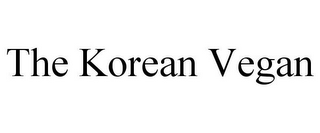 THE KOREAN VEGAN
