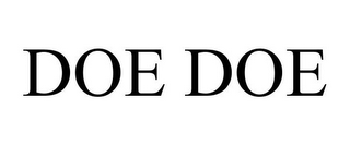 DOE DOE