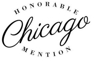 HONORABLE MENTION CHICAGO
