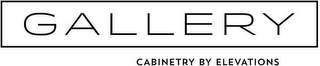 GALLERY CABINETRY BY ELEVATIONS