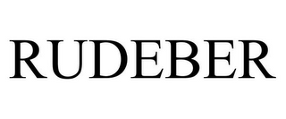 RUDEBER