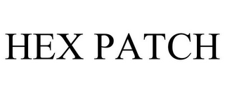HEX PATCH