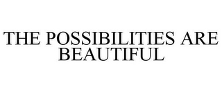 THE POSSIBILITIES ARE BEAUTIFUL