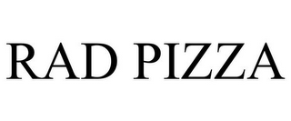 RAD PIZZA