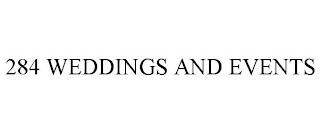 284 WEDDINGS AND EVENTS