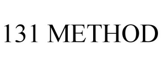 131 METHOD