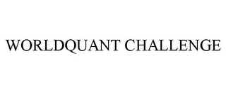WORLDQUANT CHALLENGE
