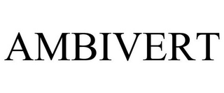 AMBIVERT