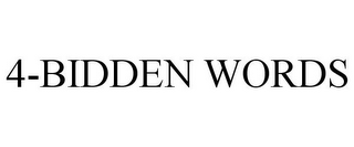 4-BIDDEN WORDS