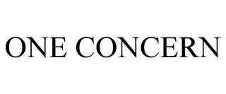 ONE CONCERN