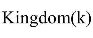 KINGDOM(K)