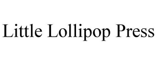 LITTLE LOLLIPOP PRESS