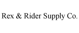REX & RIDER SUPPLY CO.