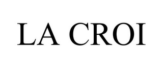 LA CROI