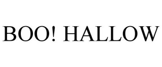 BOO! HALLOW