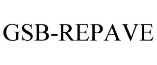 GSB-REPAVE