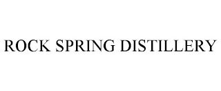 ROCK SPRING DISTILLERY