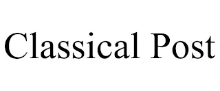 CLASSICAL POST