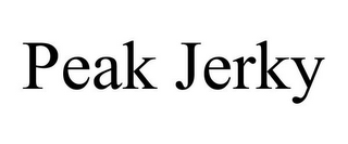 PEAK JERKY