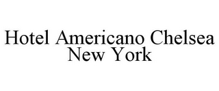 HOTEL AMERICANO CHELSEA NEW YORK