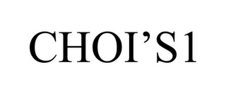 CHOI'S1