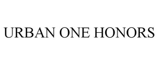 URBAN ONE HONORS