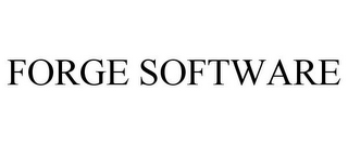FORGE SOFTWARE