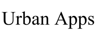 URBAN APPS