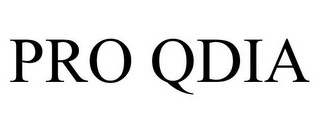 PRO QDIA