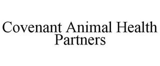 COVENANT ANIMAL HEALTH PARTNERS