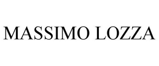 MASSIMO LOZZA