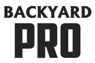 BACKYARD PRO