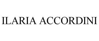 ILARIA ACCORDINI