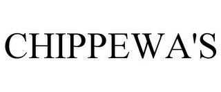 CHIPPEWA'S