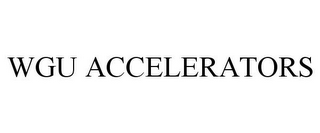 WGU ACCELERATORS