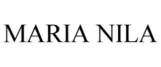 MARIA NILA