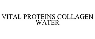 VITAL PROTEINS COLLAGEN WATER
