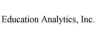 EDUCATION ANALYTICS, INC.