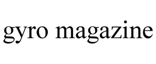 GYRO MAGAZINE
