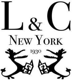L & C NEW YORK 1930