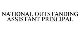 NATIONAL OUTSTANDING ASSISTANT PRINCIPAL