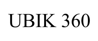 UBIK 360