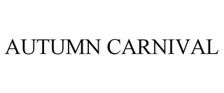 AUTUMN CARNIVAL