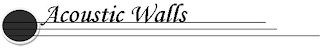 ACOUSTIC WALLS