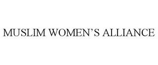 MUSLIM WOMEN'S ALLIANCE