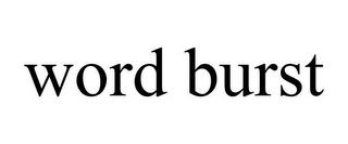 WORD BURST