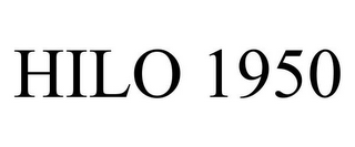 HILO 1950