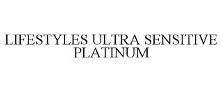 LIFESTYLES ULTRA SENSITIVE PLATINUM