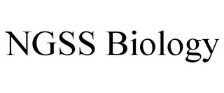 NGSS BIOLOGY